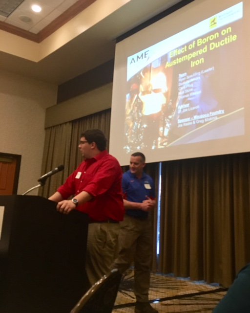 neenah_foundry's tweet photo. We were excited to attend last night's AFS Northeast WI Chapter Meeting for Student Scholarship Night! Congratulations to all the students on this awesome achievement! #AmericanFoundrySociety https://t.co/9AuIpcVgMp