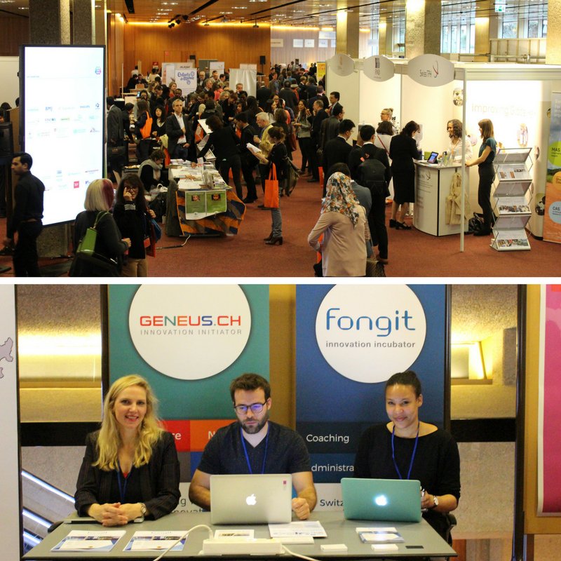 Fongit1's tweet photo. Great first day at the @Genevaforum! Two more to go! Come and see us to chat about how we can help your #MedTech or #LifeScience startup and hear from two of our groundbreaking #startups: #EBAMed and #Kejako. https://t.co/UXFUjSTKma