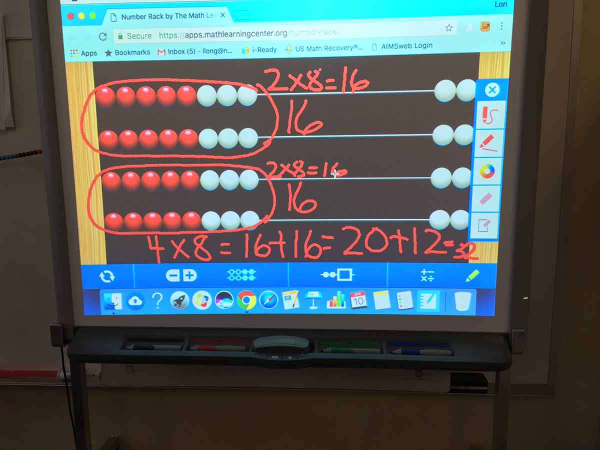 mrs_long_math's tweet photo. This math lesson went from showing doubles and their sums to relating it to x2 and x4. The students also realized that there were many equal expressions and great ways to decompose and compose numbers. They used the split method to add. Biggest aha for 16-"It's a 10, not a 1!" https://t.co/Fziy1ldNHb