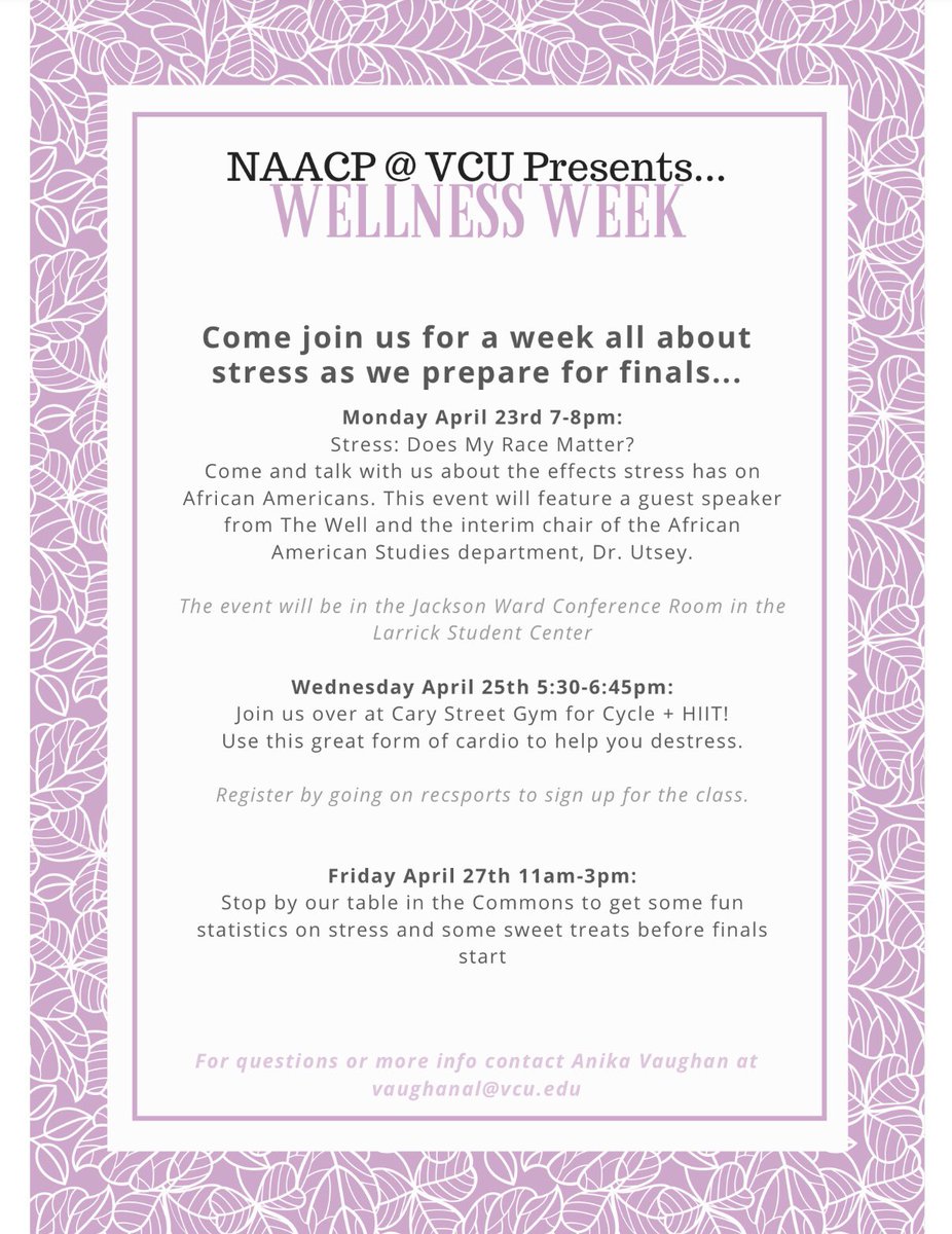NAACP at VCU tweet media
