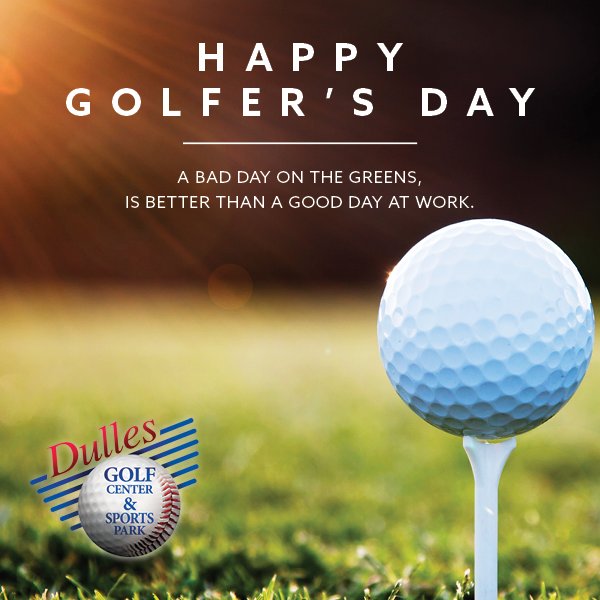DullesGolf's tweet photo. It's #GolfersDay, the best day of the year! Our covered, lighted & heated extra-wide teeing stations are powered by #powertees, the world’s leading automated teeing system! Stop by today & celebrate that someone invented this addicting & relaxing hobby #DullesGolf @powerteegolf https://t.co/Oyjq1coG9c