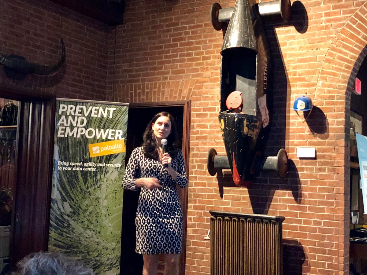 jeremybehrle's tweet photo. #PartnerUp Boston underway @PaloAltoNtwks own  @MelissaNacerino kicking the afternoon off in style. @NextWavePartner https://t.co/c2BbWeuyMb