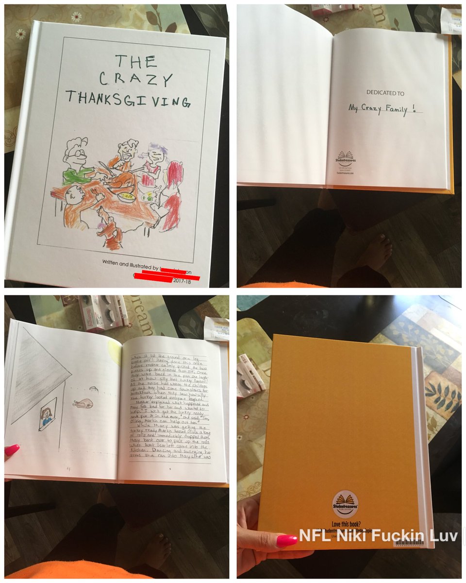 nfl_niki's tweet photo. My daughter published a book ππ #PrivateSchool #blessed #shesosmart #superproud #myboo https://t.co/ZKPodlTUBW