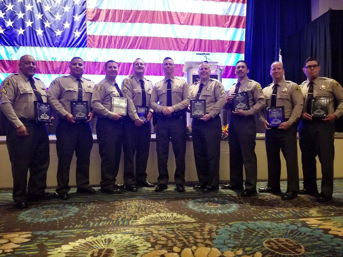 LANLASD's tweet photo. Did you hear?! At the ALADS Awards, not 1, not 2, not 3 but 9 of #LancasterStations Traffic Deputies received the #MADD Exemplary Performance Award.

TY Deputies Borruel, Diaz, Shiplett, Davis, Schriever, Hita, Farley and Garcia (w/ Lt Fender) for the work you do!

#LASD #AV411 https://t.co/CHpx53exHE