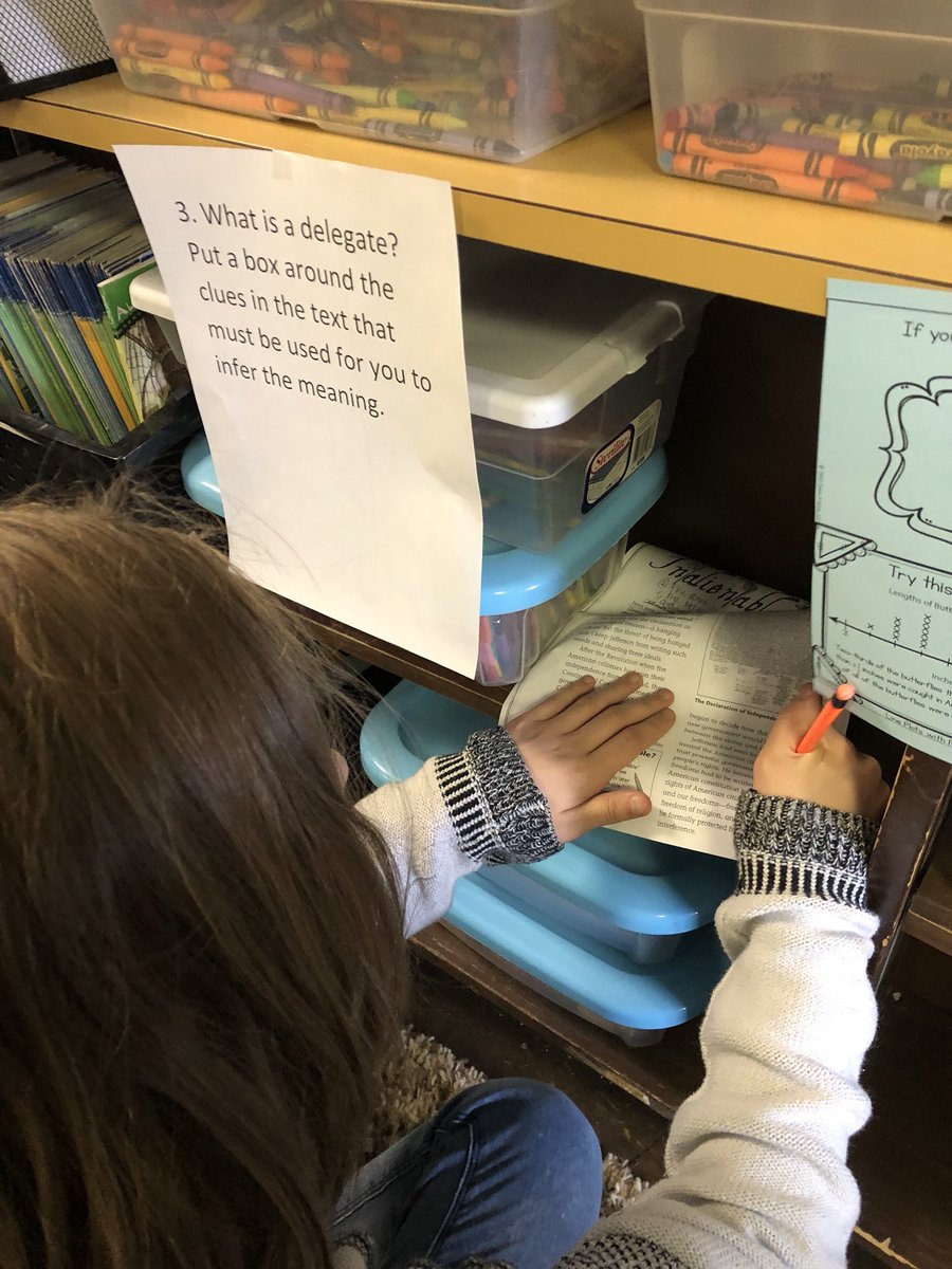 MsWeiter's tweet photo. Weβve been struggling to find #textbasedevidence so we are finding ways to stay active with our text! #annotate #think #closereadingonthemove #ela #weread @CochraneRoars @AssistSupArea4 https://t.co/p3nMTRweNH