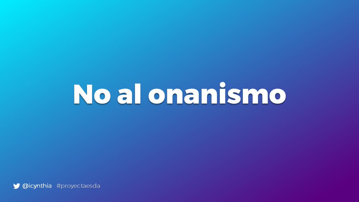 icynthia's tweet photo. 3. No al onanismo 😂 #mas #sexysexy #todavía #proyectaESDA https://t.co/9NzrcVW3qC