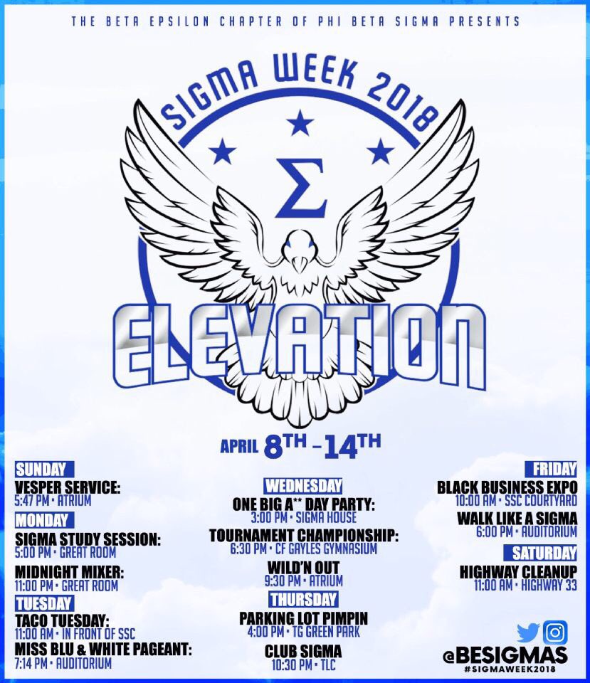 SigmasOfShawnee's tweet photo. #SigmaWeek2018 @BESigmas 👀 https://t.co/Kr5cMMLmUa