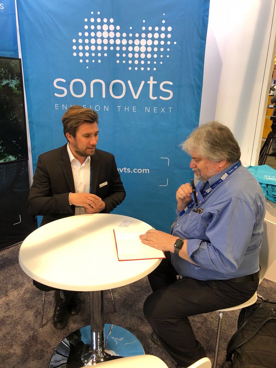 SONOVTSMEDIA's tweet photo. Thank you @IBCShow for taking time out @NABShow to hear all about our #HDQLine with #HDR preview supporting #S-LOG3 #HLG  &amp; #PQ #NABShow #myNAB2018 #nabvision https://t.co/xTXohlA2RH