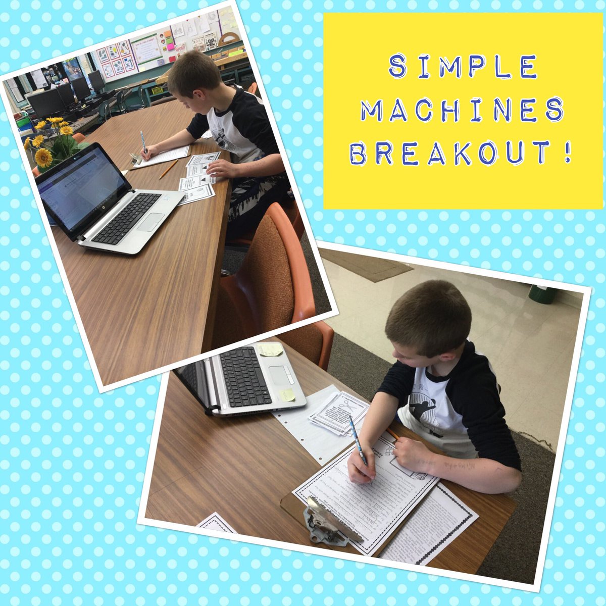 Creative problem solving at work!  Primary Ss challenged to think critically to solve a variety of Simple Machines tasks to advance to the next level. Thank you <a href="/CBcwalls/">Carla Walls</a> for the inspiring and creative idea! <a href="/CBGaymanES/">George G. Gayman Elementary</a> #cbpen #immersivelearning #Office365