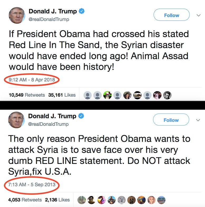 shawnalaree's tweet photo. What a POS hypocrite this #Fakepres is. @realDonaldTrump has no clue. And @GOP is #Complicit in this #ShitsShow @WhiteHouse #EnoughIsEnough https://t.co/1vDmExqC3Q
