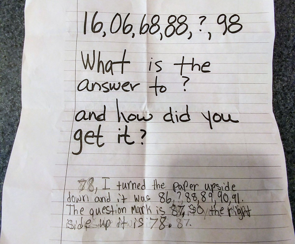 KrisFerguson17's tweet photo. @MarkMpotter17 We challenged NPE 5th graders to solve your puzzle. I'm happy to report we had a winner #npeproud @lafave_ @Colleen_CK @dziegler15 https://t.co/DjIGgyz698