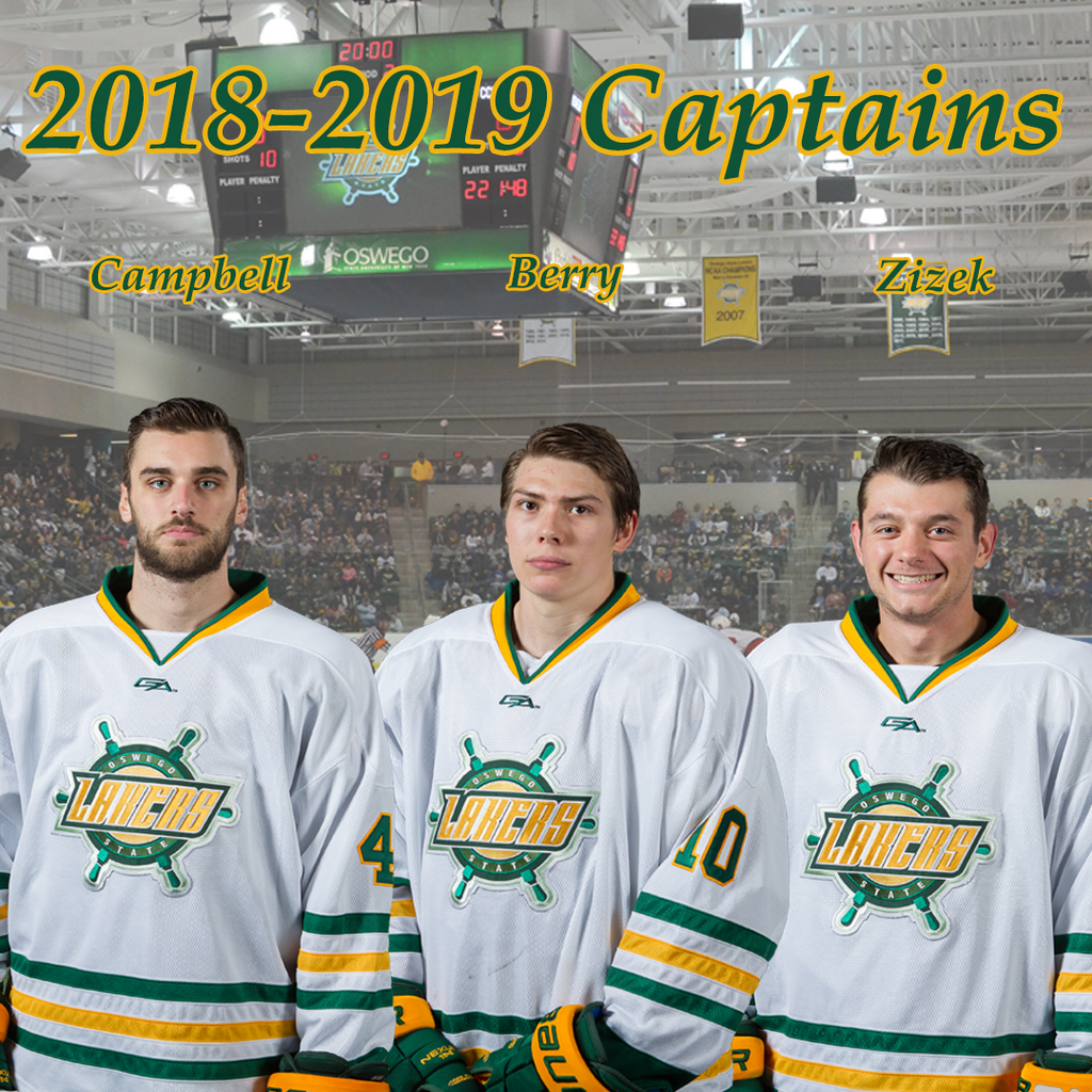 We are pleased to announce our captains for the 2018-2019 season. Devin Campbell will wear the C, with Cam Berry and Josh Zizek wearing A's. #greenmachine