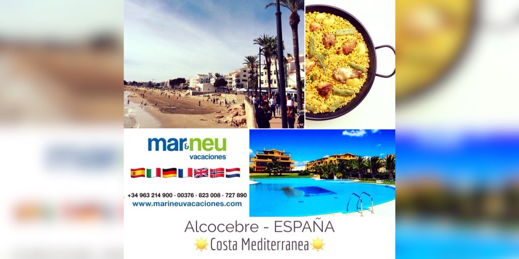 Infomarineu's tweet photo. ☀️CONSIGUE UN 10% DE DESCUENTO EN ALOJAMIENTO APLICANDO EL CODIGO PROMOCIONAL “VERANO2018” EN NUESTRA WEB☀️
¿Te lo vas a perder?
💻 https://t.co/I1pHL8Cy53

#turismodeplaya #playas #costamediterranea #españa #beach #luxury #love #travellingspain #spain #touristspain https://t.co/JCVhJ4pVJw