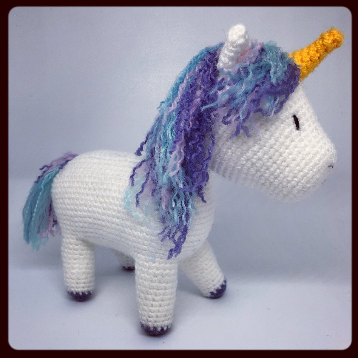 Be a #unicorn #unicorncrochet #amigurumi #crochet 🦄🦄 #crochetersoftwitter #craft #handmade #crochettoy