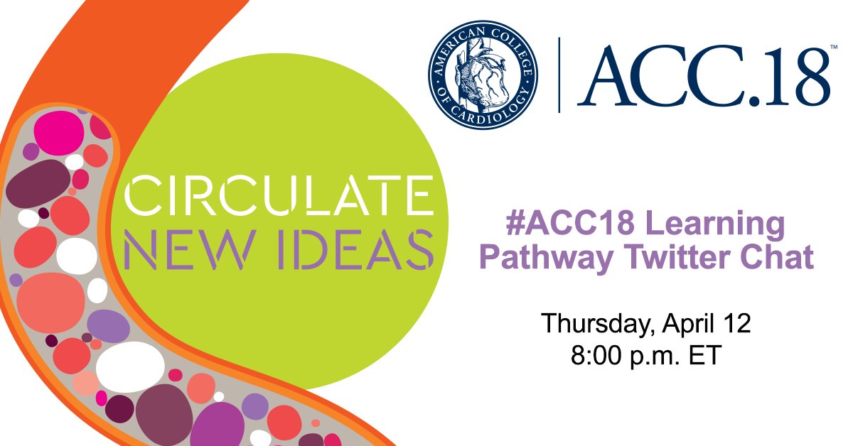 ACCinTouch's tweet photo. We're excited for this week's #TwitterChat with our #ACC18 Learning Pathway Tweeters. Unable to make it? DM your questions &amp; we'll include them in the discussion. https://t.co/o2pMt6PrwD