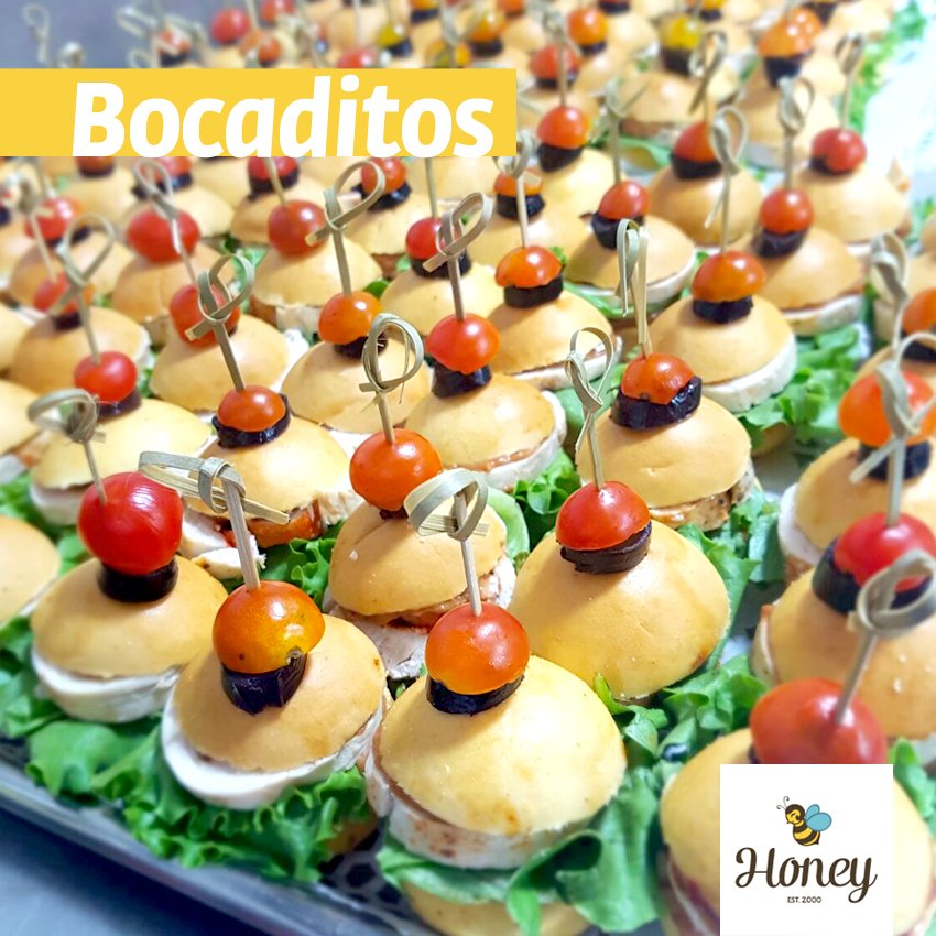 confiteriahoney's tweet photo. ¡Es tiempo de que conozcas la gran variedad de bocaditos que tenemos para ofrecer! 😊 Desde los tradicionales, hasta los más finos. Hacé que tu evento, tenga un destaque único ⭐ Comunicate con nosotros al 206200 para más info ☎️ https://t.co/hY243X2R4C