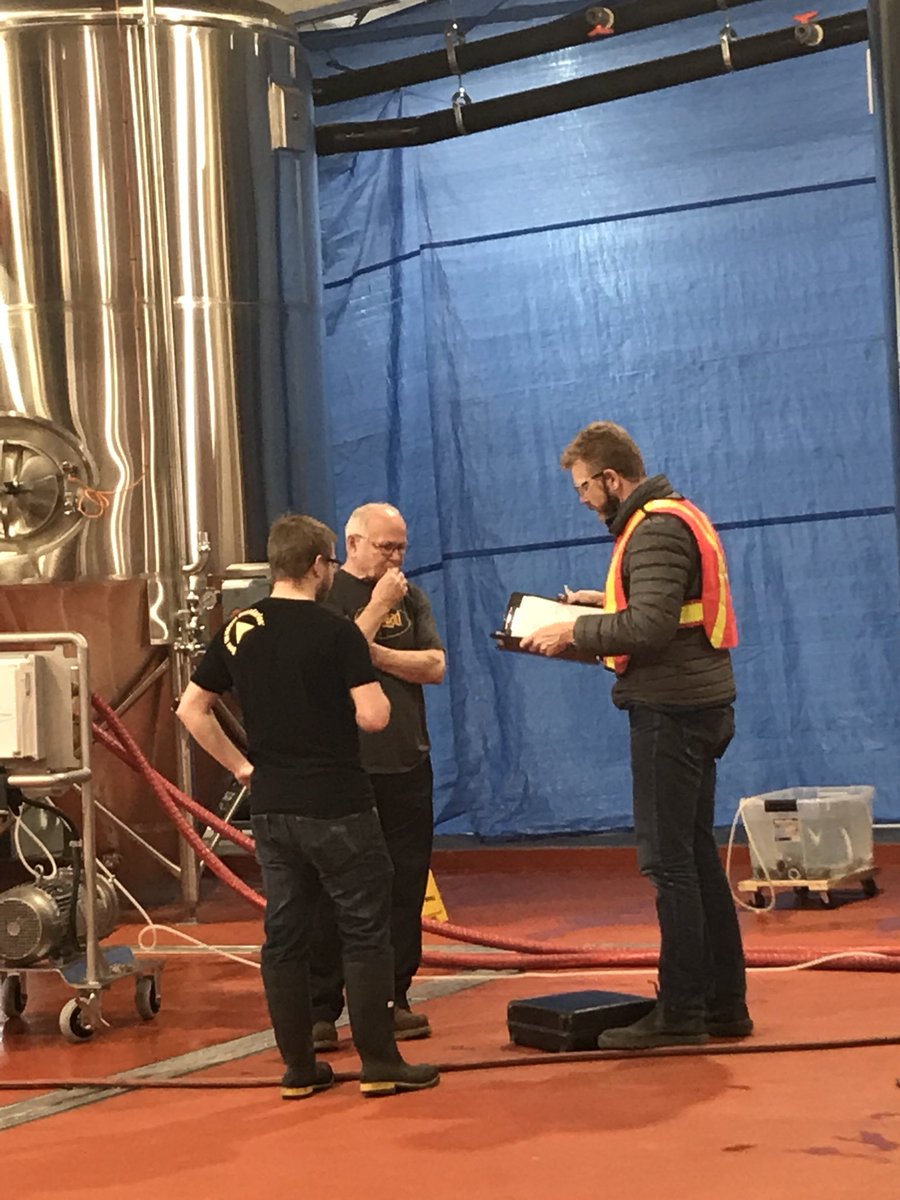 We have spent a lot of time coming up with custom solutions to ensure <a href="/SpearheadBeer/">Spearhead Brewing Company</a> brewery is clean, productive and efficient.  #solve #design #deliver #KingstonCrafted