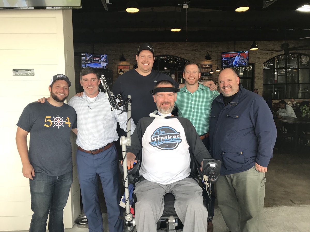 SteveGleason's tweet photo. Excited to be teammates again with @ZachStrief. We're teaming up to begin crafting the yet to be named "Gleason Beer" with @portorleansbeer. Official launch will kick off the football season. #AwesomeAintEasy
-SG https://t.co/34naUrVyyU