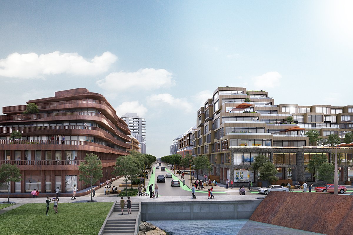 mcCallumSather's tweet photo. Our bid for #Pier8 in #HamOnt will be innovative, green &amp; sustainable. With @greatgulf @DreamUltd @HaririPontarini we are targeting LEED Gold certification across the development. See our vision and leave feedback @cityofhamilton https://t.co/kD7WuNHyoK https://t.co/Yulu0w5QRE