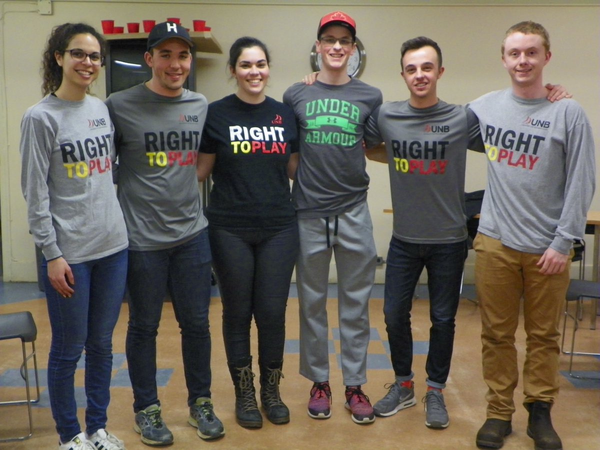 RightToPlay_UNB's tweet photo. As we approach the end of the 2017-2018 year we would like to welcome our new president and vice-president. We are excited for all that you have in store! We would also like to thank our outgoing exec for their dedication to the club. Thanks for a great year all! https://t.co/rqQA3v8HtP