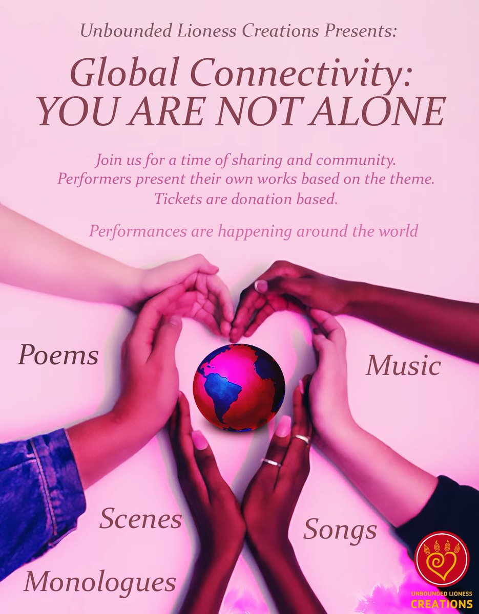 TheatreSceneCpt's tweet photo. Perform for change, on 29 April 2018, at Theatre Arts Admin Collective!
You can join in on one of the #GlobalConnectivity Events for change, courtesy of the newly formed, humanitarian focused, company Unbounded Lioness Creations. Details here ➡️ https://t.co/MUeTCYGtw5 https://t.co/XX7B5hSh2F