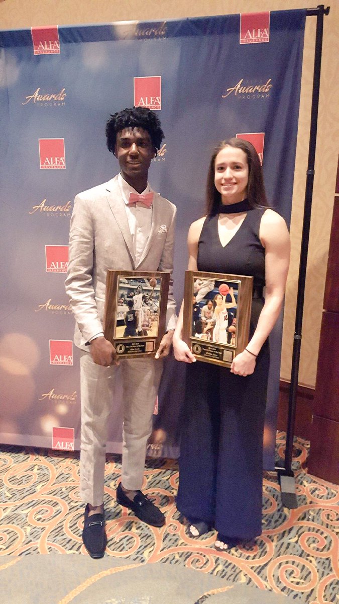 HazelGreenHigh's tweet photo. It’s a clean sweep for Hazel Green! Congratulations to Caitlin Hose and Kira Lewis, Alabama’s 6A Basketball Players of the Year! 🏀🏆 @HGHSGirlsBBall @HGBasketball https://t.co/Mek2OLeGkD