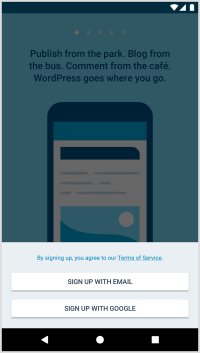 WPAndroid's tweet image. Updated Signup and Site Creation on Mobile Devices buff.ly/2prl4D1