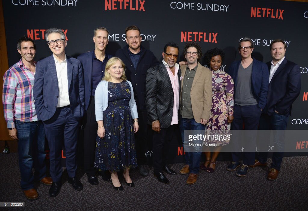 Great time at premier of #ComeSunday for <a href="/netflix/">Netflix</a> last night. Such talented people I got to share the screen with #ChewitelEjiofor and @1StaceySargeant. And met <a href="/iraglass/">Ira Glass</a>! #npr #thisamericanlife