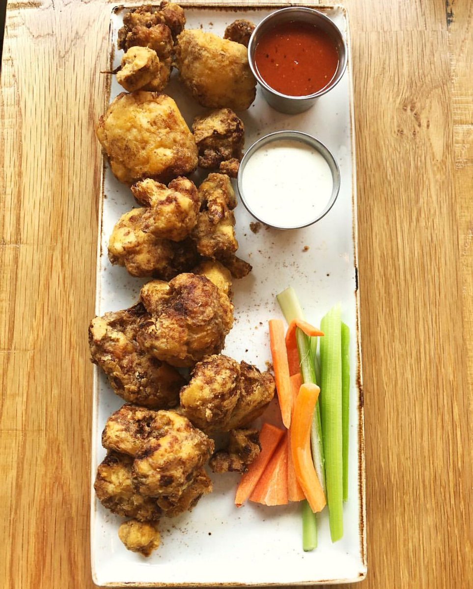 Cauliflower Wings... nuff said.