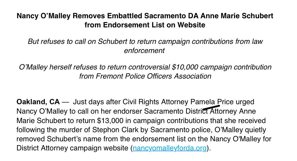 VinceDuffyIII's tweet photo. Democrats flee from “Embattled” District Attorney Schubert #Sacda #JosephMann #StephanClark https://t.co/Vwi43XxpKX