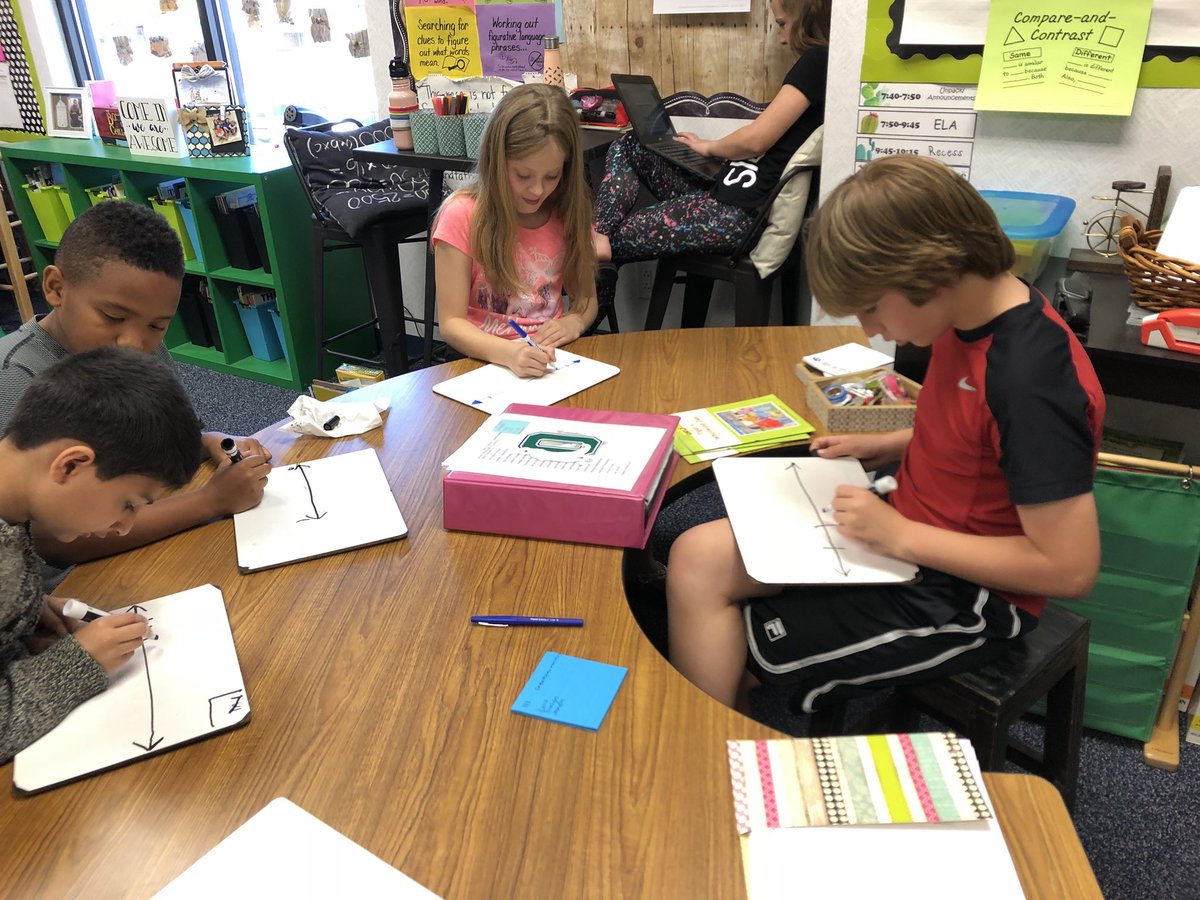 coolCoachingELA's tweet photo. You know you have mastery of an objective if your students can teach their peers! #studentsteachingstudents @olsonotters https://t.co/nHBWqW7YMW