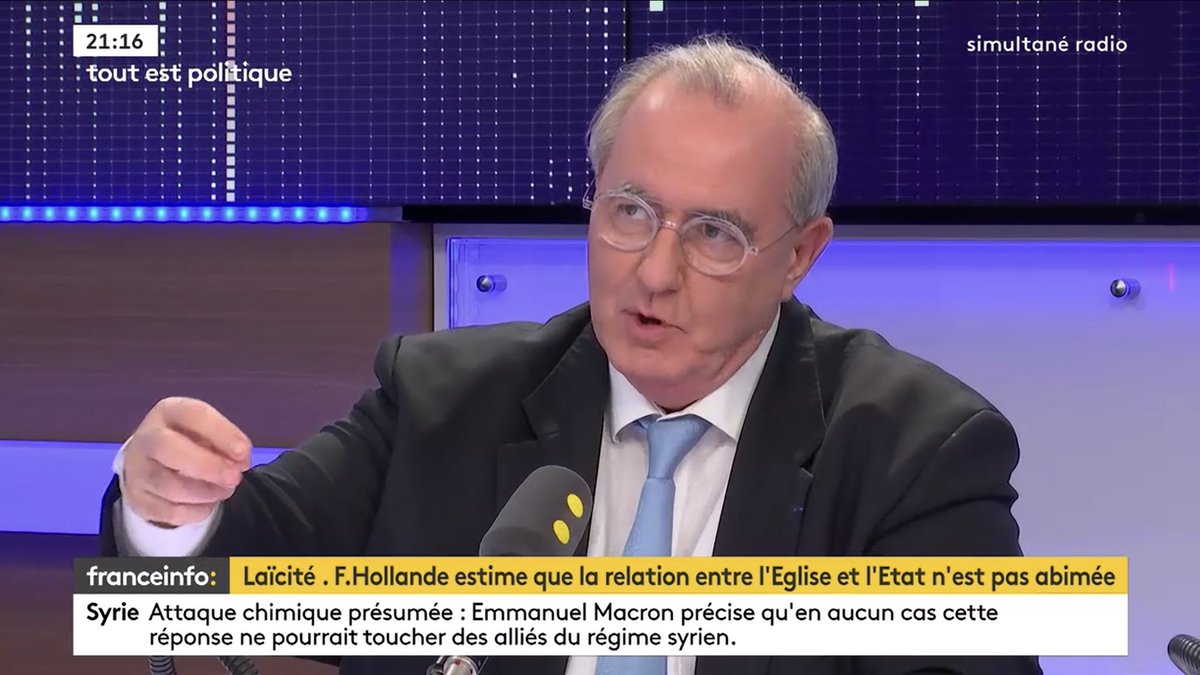 La gauche est dans un état tellement proche de l’Ohio qu’elle est obligée de faire un faux procès sur la #Laicite #direct <a href="/franceinfo/">franceinfo</a> « Tout est politique » #TEP <a href="/JFAchilli/">Jean-François Achilli</a> <a href="/DarmonMichael/">Michaël Darmon</a>