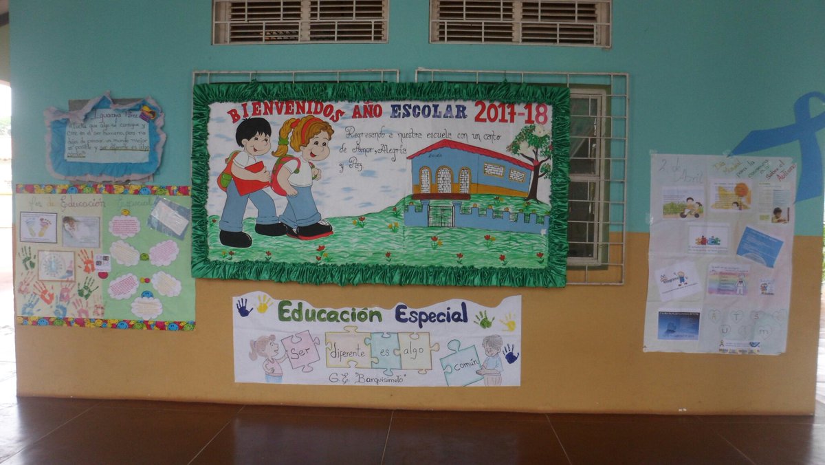 Mariafr0805's tweet photo. Ambientación del pasillo central en nuestra institución Escuela Básica Bolivariana Barquisimeto Municipio Punceres Estado Monagas #MesDeEducacionEspecial #SerDiferenteEsAlgoComun @MPPEDUCACION  @Especial_ZEMon @especialmppe https://t.co/xKnowLnnNv