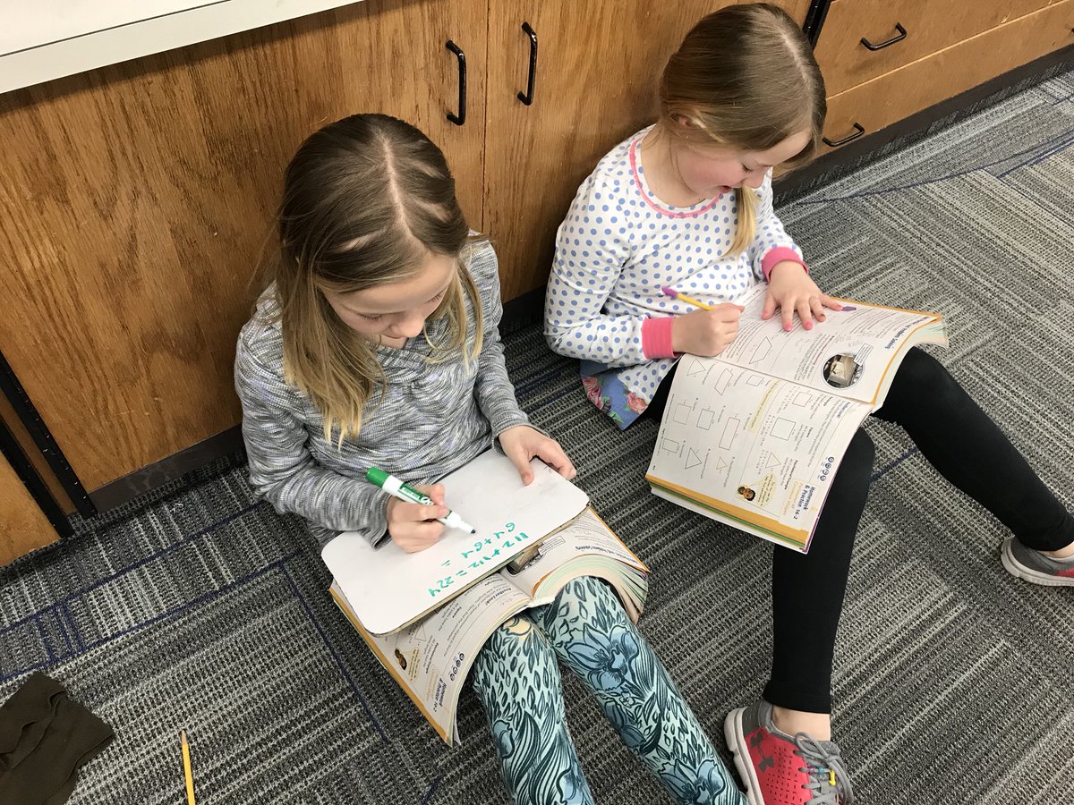 npeterson09's tweet image. Working with math partners to find the perimeter of common shapes.  @nicksofio @cquisley #ALASConnectED