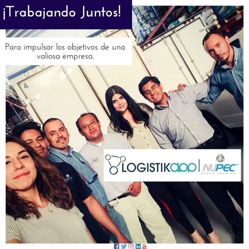 LogistikApp's tweet photo. ¡Gracias por la confianza a @NupecOficial y sus distribuidores! 📲🖥️ https://t.co/7IIomgit6P