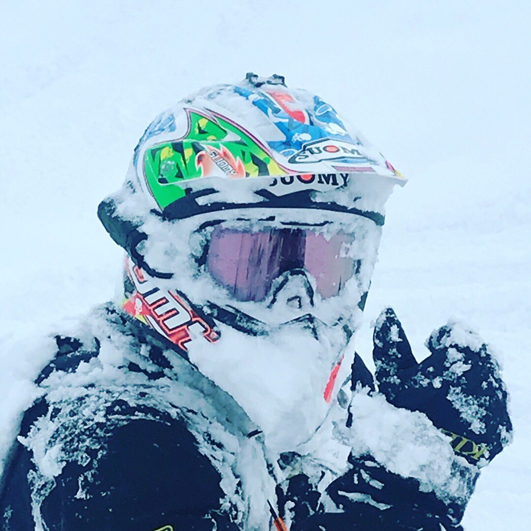 Notill4life's tweet photo. Sled season winding down, been a great one. #powpow #fundayswiththeboys #deepdays #barkntwigs https://t.co/ILiGaNEEyA