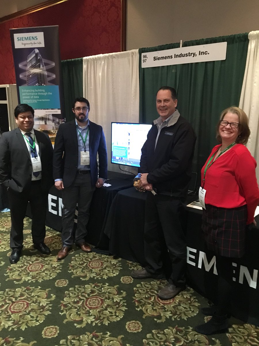 MWoodJ007's tweet photo. Just open the BIG SHOW  ASHRE NE.  First customer #SiemensUSA  #Siemens BTSiemens https://t.co/LRKEei3MUz
