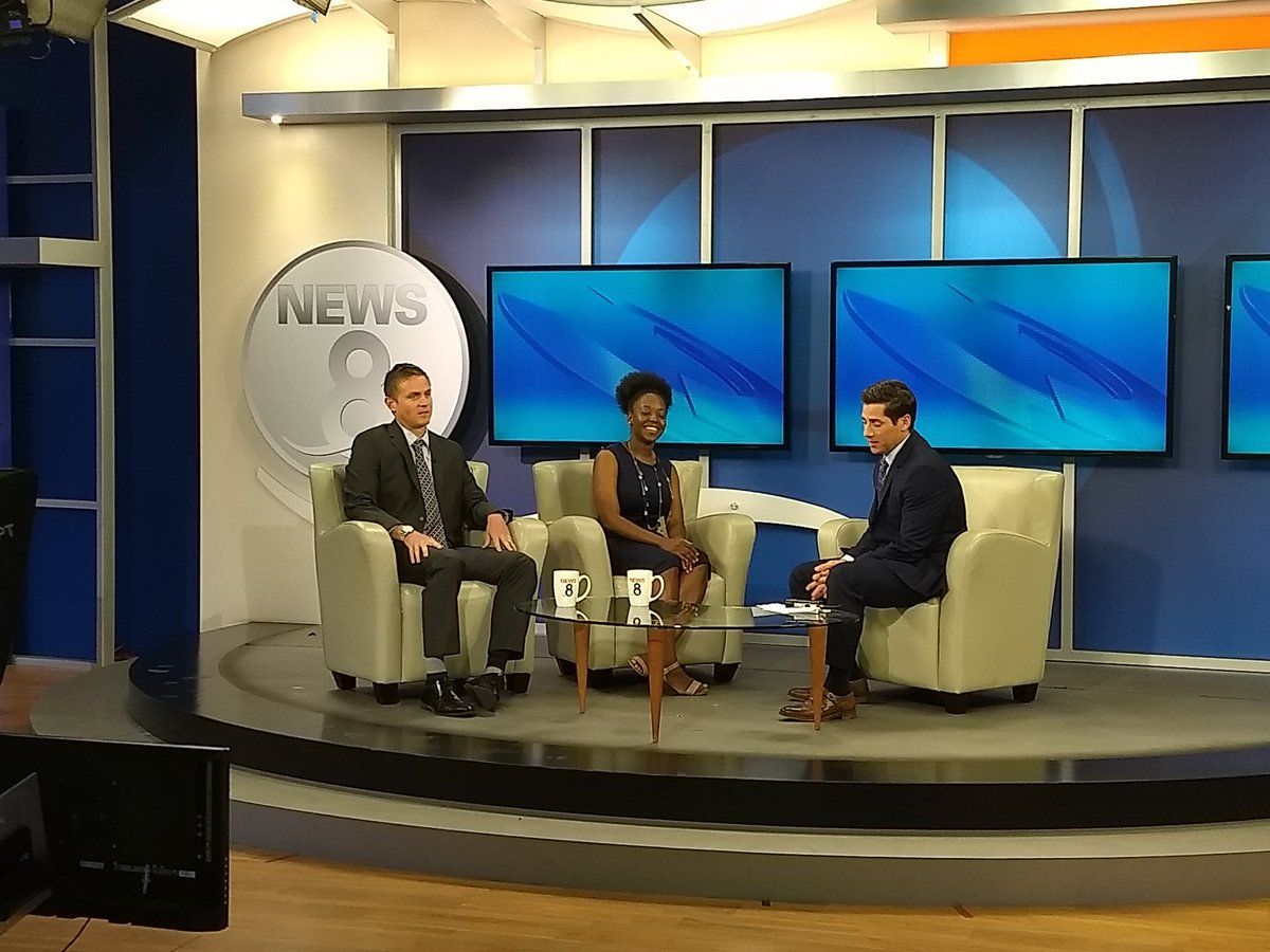 PeterACallstrom's tweet photo. "Did you know we have more than 40k #youngadults in #SanDiego who are not in school or working? That's a big concern for all of us" | @CBS8 hosts SDWP's @AndyHall_SD and Olivia Justice to chat #OpportunitySD—2 DAYS away—on this episode of #MorningExtra: https://t.co/f8V2j1wBh8 https://t.co/Nky1FeN1Lb