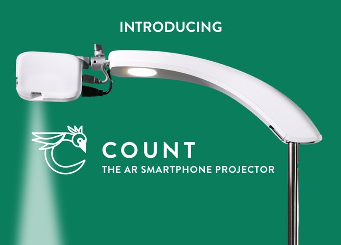 Yinscorp Launches Coun Projector, a Desk Lamp/Projector Platform Capable of Turning Your Smartphone Into an Interactive Augmented Reality Projector.

Get your on Kickstarter today: kck.st/2IDUDRH

FEATURED on PR NEWSWIRE: prn.to/2IJA6eu
