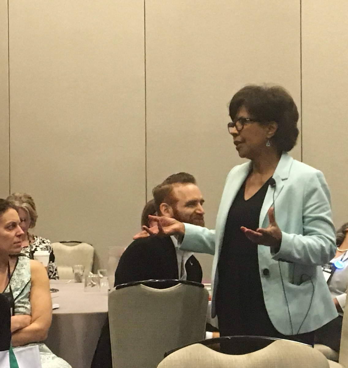 McNeesLaw's tweet photo. #McNees' @irisjonesmcnees presents Making the Business Case for Diversity at the LMA Annual Conference #LMA18 @LMAintl https://t.co/8k9tuuEaGl
