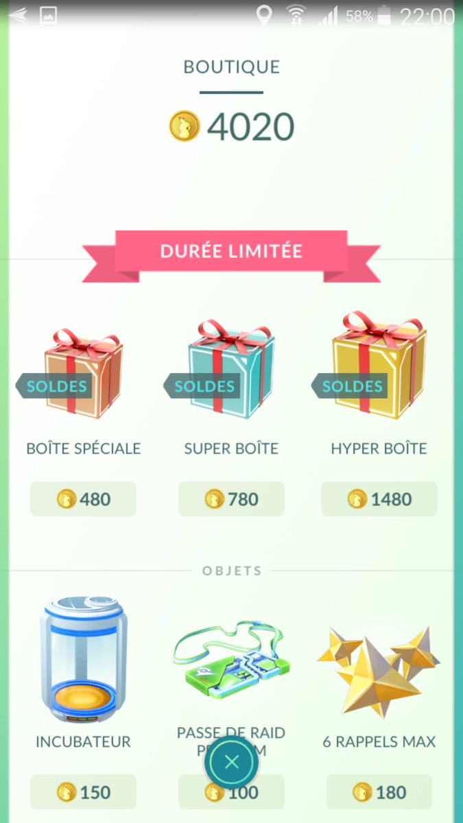 Kelven91's tweet image. New boxes are LIVE !
@TheSilphRoad @PokemonGOHubNet @trnrtips @MYSTIC7 @ReversalYouTube @ProdigiesNation @PkmnMasterHolly @SparkieJoy #PokemonGO