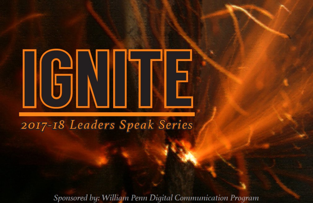 PennDigiComm's tweet photo. Tonight is the Leaders Speak Series event featuring Oskaloosa native and 2018 Forbes '30 Under 30' recipient, Matthew Rooda! The presentation starts at 6pm and is free and open to the public. For more info go to: https://t.co/a0AUH6Zxbd  #LeadersSpeak #WP #Statesmen https://t.co/SDZ9NPaJJu