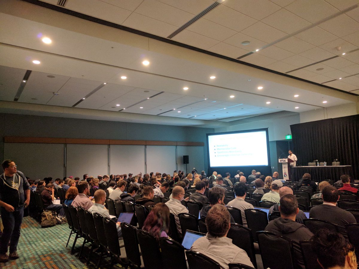 Srijan's tweet image. .Moments from @KapilKataria10's session on ensuring #CodeStandards while contributing to #Drupal. #DrupalCon2018 #DrupalConNA