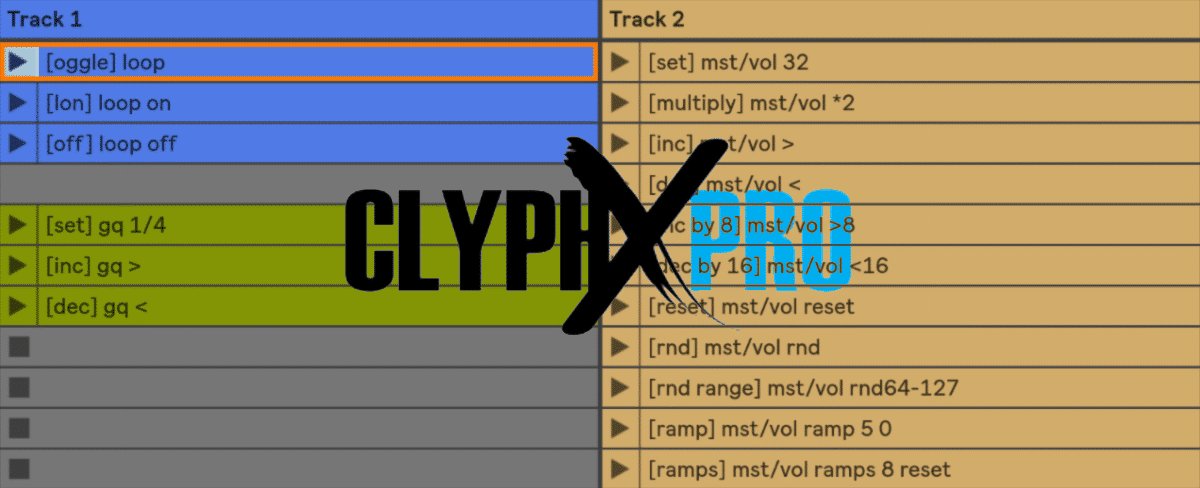 HearAndKnow's tweet photo. ClyphX Pro by nativeKontrol: Full Control over Ableton Live with Simplest Scripting https://t.co/KTk6nb6s4F https://t.co/JPQWz19JYk