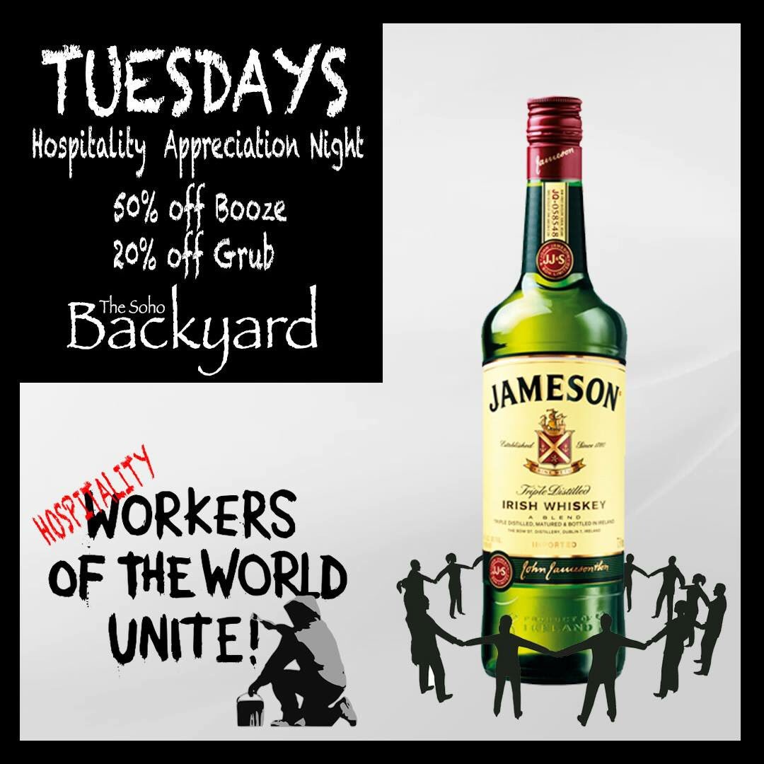 TheSohoBackyard's tweet photo. #hospitalitynight #sohobackyard https://t.co/KBUazML7n7