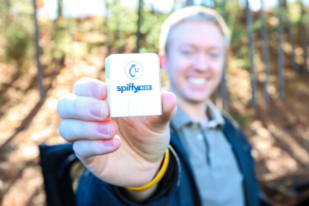 Car care is now in your hands! The Spiffy Blue on-board diagnostics sensor integrates directly with the Spiffy app to help you understand your vehicle. Sign up for early access to Blue today: hubs.ly/H0bD88W0 #spiffyblue