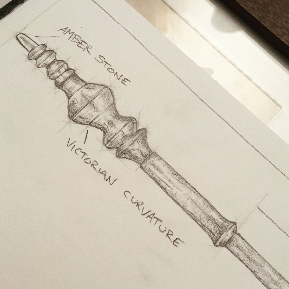 How To Draw Harry Potter Wand Easy