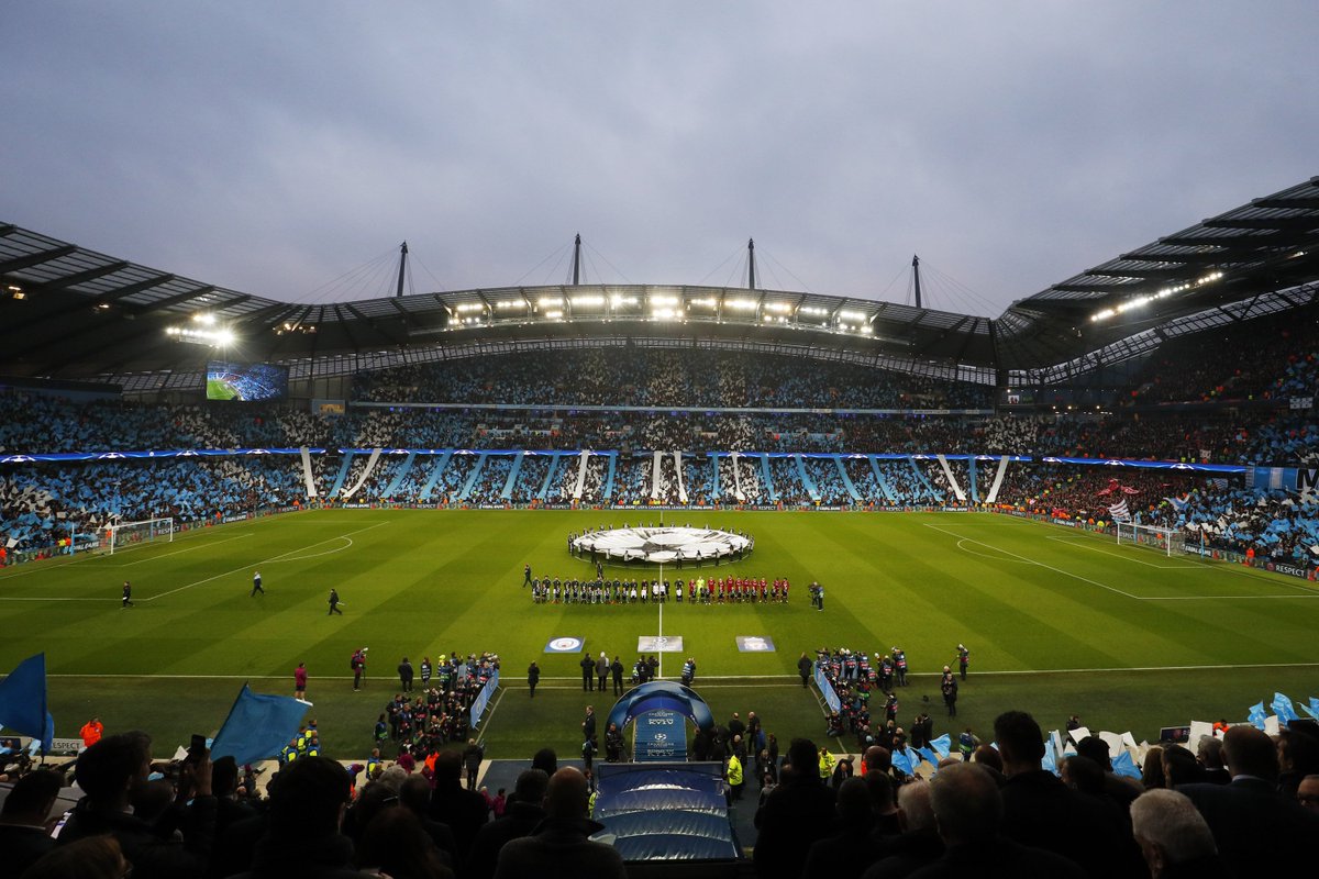 ManCity's tweet photo. Some might say, we will find a brighter day.

Thank you for your amazing support tonight 💙 https://t.co/5Xe3zf9KQC