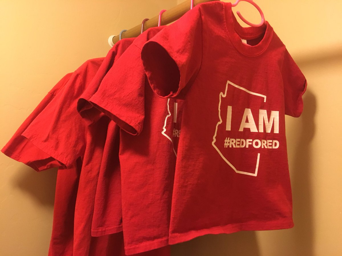 My children’s teachers deserve better than 49th. #RedForEd