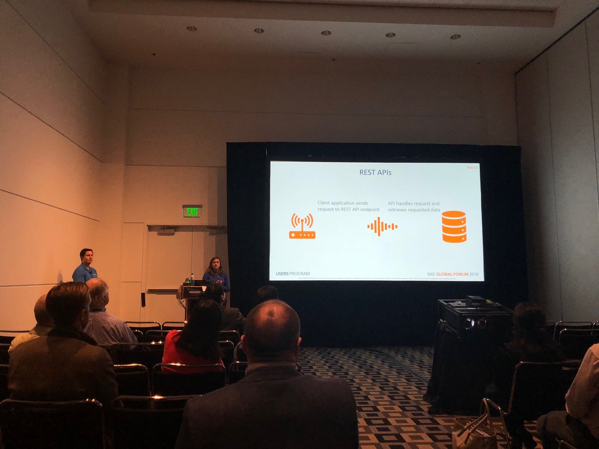 ivangomez1402's tweet photo. @zencos talks about building custom webapps with SAS Viya #sasgf18 https://t.co/88A6tiGxey